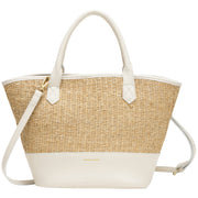Every Other - Medium Sized Straw Grab Bag with Pouch (12047) (3 colours)