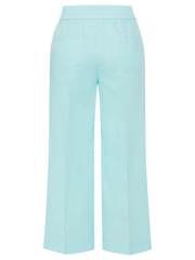 Olsen - Cotton & Linen box shape jacket in Aqua Mint (11201648)