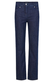Robell – Romy - Full Length Dark Denim Modern Relaxed Fit Jeans (53582-5459)