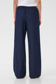 Part Two - SaranaPW - Loose Fit Wide Leg Jean in Dark Blue (30309971)