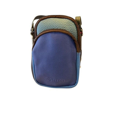 Soruka - Ruth - Small Multi Compartment Leather Crossbody Bag (81124) (4 colours)