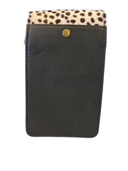 Soruka - GIA - Phone Bag In Shades of Blue Leather with Print Flap (83019) (3 colours)