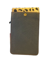 Soruka - GIA - Phone Bags In Orange or Yellow Leather with Print Flap (83021) (4 colours)