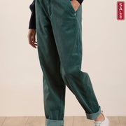 Mat De Misaine -  Prony - Velvet Corduroy Trousers with Elasticated Waistband