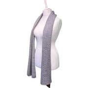 Jess & Lou - Cosy Soft Cable Knit Scarf in Charcoal (SW649)