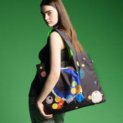 LOQI - Several Circles Print Recycled Bag