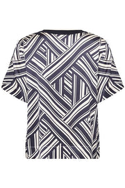 Part Two - NadenePW Short Sleeve Round Neck Blouse