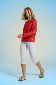 Mat De Misaine - MIKELI Sailor Heart Sweatshirt in Tulip