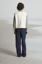 Mat De Misaine - Goelette - Button Through Box Fit Gilet (2 colours)