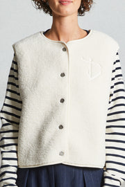 Mat De Misaine - Goelette - Button Through Box Fit Gilet (2 colours)