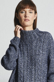 Mat De Misaine - Tynda - Chunky Crew Neck Soft Cable Knit Jumper