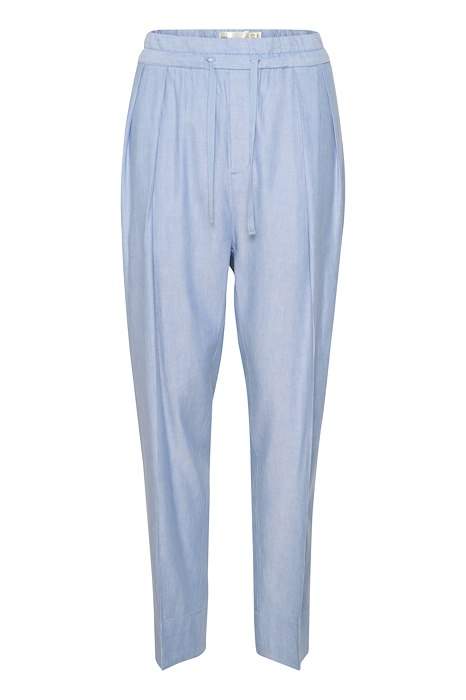InWear - KeiIW 3/4 Sleeve Box Fit Top in Chambray Blue