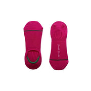 Swole Panda - Ladies Bamboo No Show Socks - Cerise