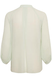 InWear - Rosie 3/4 Sleeve Blouse With Pleated Sleeves